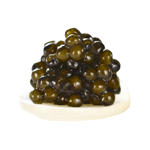 Deluxe Osetra on Mother of Pearl Spoon by Oh! Caviar - Russian Caviar