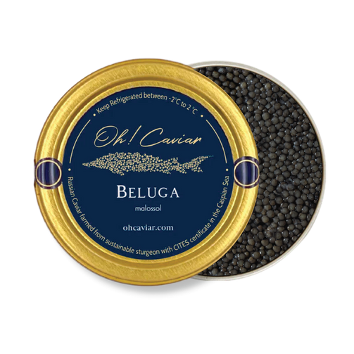 Beluga Caviar in Hong Kong - Authentic Russian Caviar 正宗俄羅斯魚子醬 香港免運 | Oh! Caviar