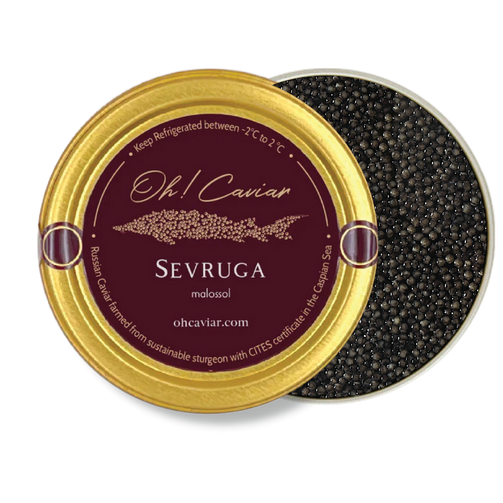 Sevruga Caviar in Hong Kong - Authentic Russian Caviar 正宗俄羅斯魚子醬 香港免運 | Oh! Caviar